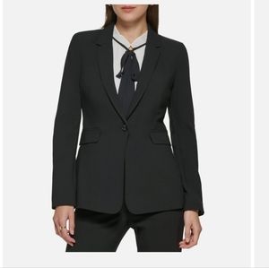 LOFT pinstripe blazer